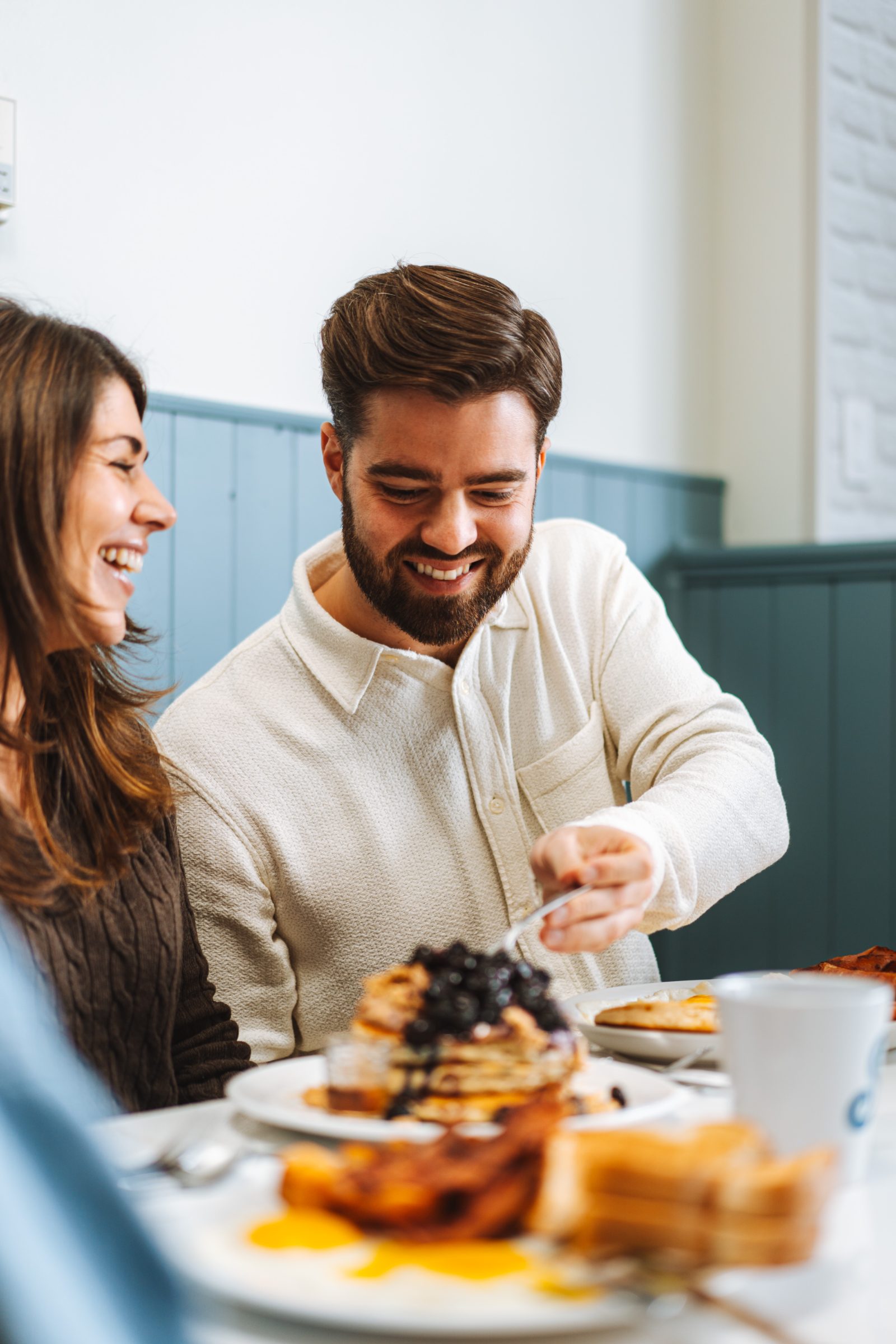 Pancakes Le Blu aux bleuets, spécialité de Suma à Delson